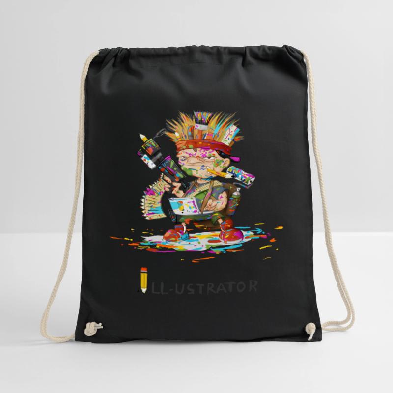 Illustrator Turnbeutel