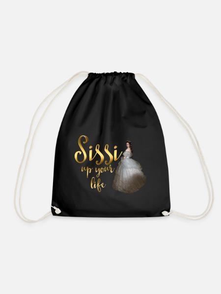 Sissi up your life - Turnbeutel - Schwarz