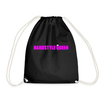 Hardstyle Techno Rave Music Party Hardstyle Queen - Sac de sport léger - noir - Devant