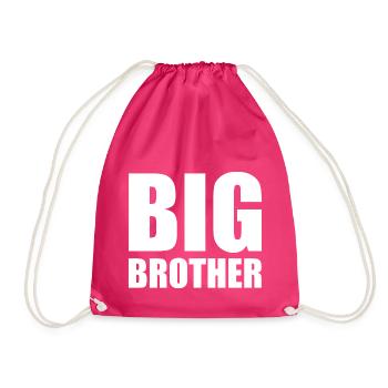 Big brother - Sac de sport léger - fuchsia - Devant
