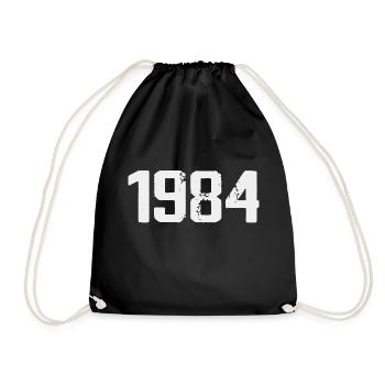 Légendaire depuis 1984 Vintage 1984 Retro 1984 - Sac de sport léger - noir - Devant