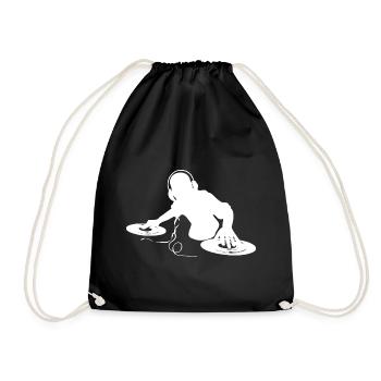 DJ - Sac de sport léger - noir - Devant