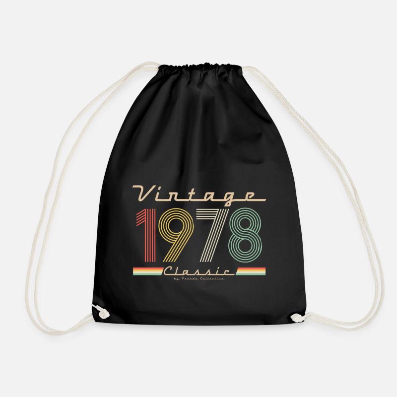 Vintage Classique 1978 - Sac de sport léger - noir
