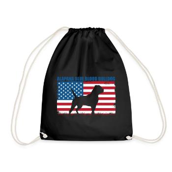 Alapaha Blue Blood Bulldog - Sac de sport léger - noir - Devant