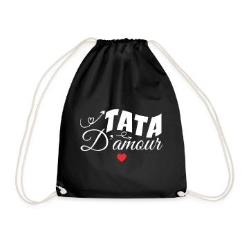 Tata D'amour - Sac de sport léger - noir - Devant