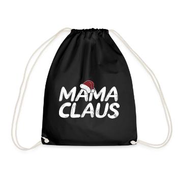 MAMA Claus - Sac de sport léger - noir - Devant