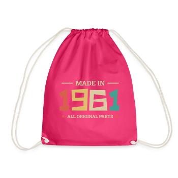 Légendaire Depuis 1961 Original 1961 - Sac de sport léger - fuchsia - Devant
