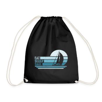 Manger Dormir Naviguer - Sac de sport léger - noir - Devant