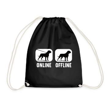 Cane Corso Cane Corso hors ligne Propriétaire de Cane Corso - Sac de sport léger - noir - Devant