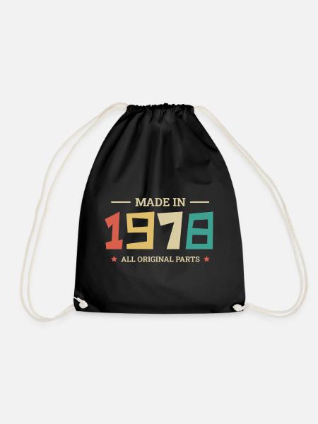 Legendär seit 1978 Original 1978 - Turnbeutel - Schwarz