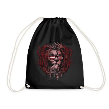 Lettonie - Sac de sport léger - noir - Devant