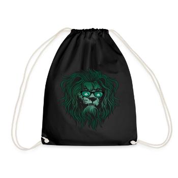 Macau - Drawstring Bag - black - Front