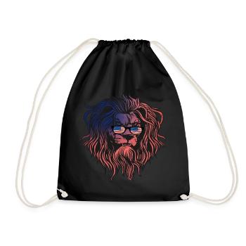 Amérique du Nord - Sac de sport léger - noir - Devant