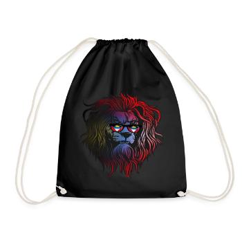 Antigua and Barbuda - Drawstring Bag - black - Front