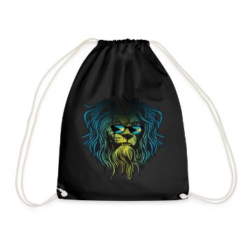 Bahamas - Drawstring Bag - black - Front