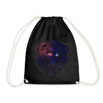 Cayman Islands - Drawstring Bag - black - Front