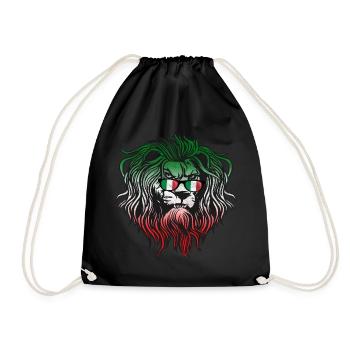 Italie - Sac de sport léger - noir - Devant