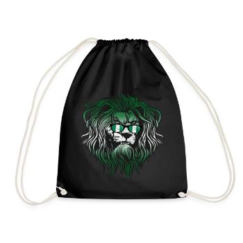 Nigeria - Drawstring Bag - black - Front