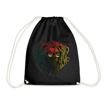 Mozambique - Drawstring Bag - black - Front