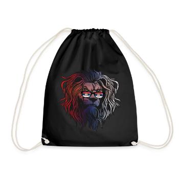 Serbia - Drawstring Bag - black - Front