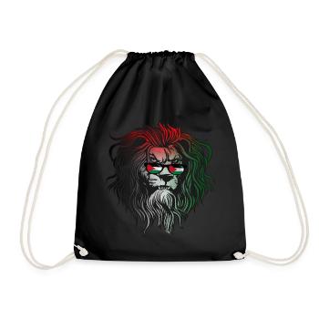 Palestine - Drawstring Bag - black - Front