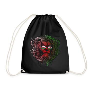 Wales - Drawstring Bag - black - Front