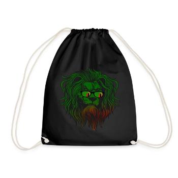 Zambia - Drawstring Bag - black - Front