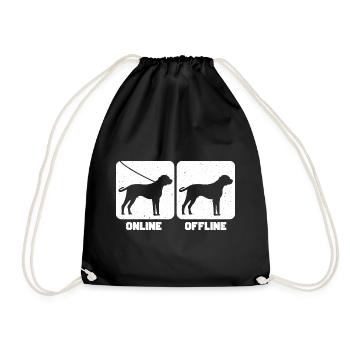 Black Mouth Cur - Turnbeutel - Schwarz - Vorne