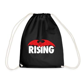 Devils Rising - Drawstring Bag - black - Front