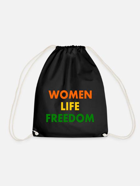 Women life freedom iran - Turnbeutel - Schwarz