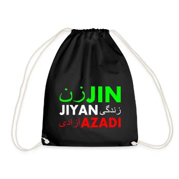 Jin jiyan azadi زن زندگی آزادی - Sac de sport léger - noir - Devant