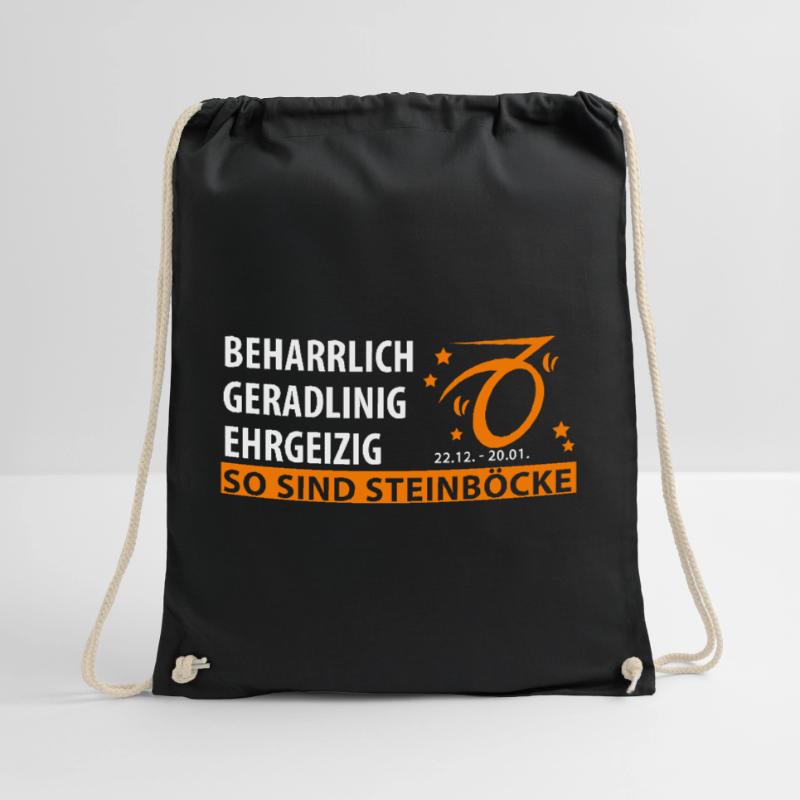 Sternzeichen Steinbock - Eigenschaften Turnbeutel