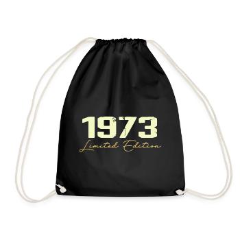 1973 Édition Limitée - 1973 Cadeau D'anniversaire - Sac de sport léger - noir - Devant