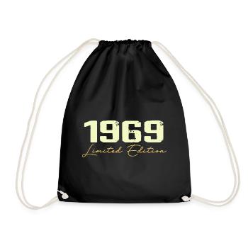 1969 Édition Limitée - 1969 Cadeau D'anniversaire - Sac de sport léger - noir - Devant