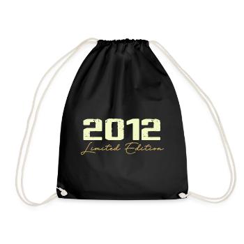 2012 Édition Limitée - 2012 Cadeau D'anniversaire - Sac de sport léger - noir - Devant
