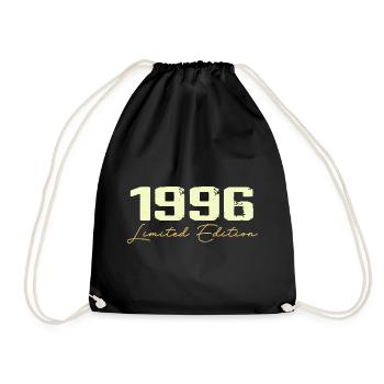 1996 Édition Limitée - 1996 Cadeau D'anniversaire - Sac de sport léger - noir - Devant