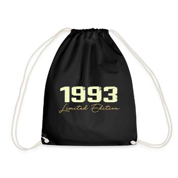 1993 Édition Limitée - 1993 Cadeau D'anniversaire - Sac de sport léger - noir - Devant