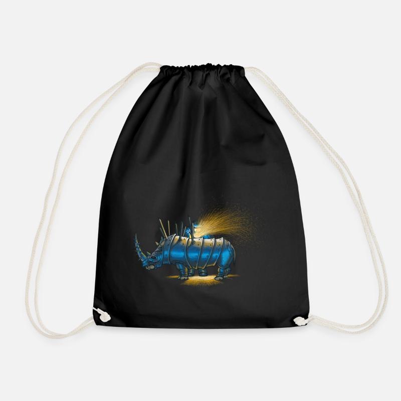 Saved rhino - Sac de sport léger - noir