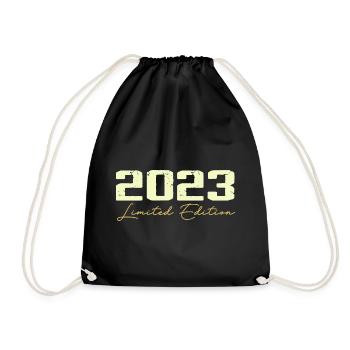 2023 Édition Limitée - 2023 Cadeau D'anniversaire - Sac de sport léger - noir - Devant