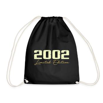 2002 Édition Limitée - 2002 Cadeau D'anniversaire - Sac de sport léger - noir - Devant