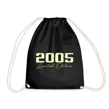 2005 Édition Limitée - 2005 Cadeau D'anniversaire - Sac de sport léger - noir - Devant
