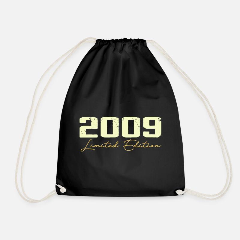 2009 Limitierte Auflage - 2009 Geburtstagsgeschenk - Turnbeutel - Schwarz