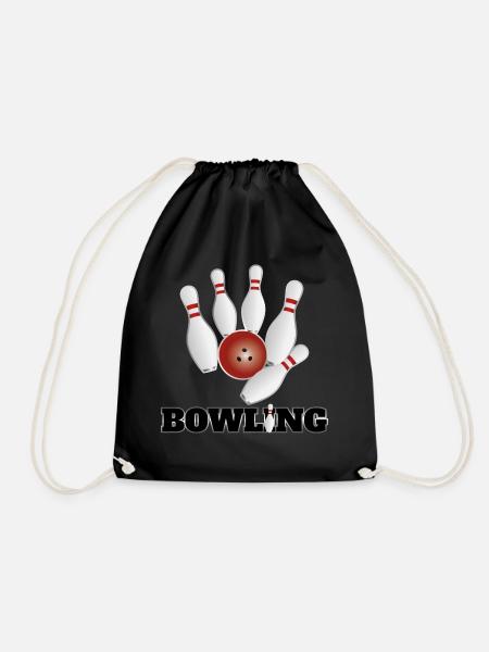 Bowling - Turnbeutel - Schwarz