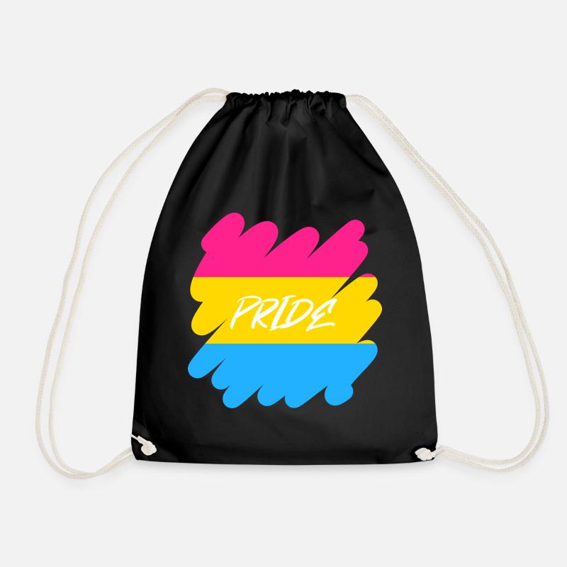 Pan Pride - Pride - Turnbeutel - Schwarz