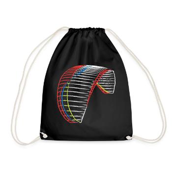 Susi 3Airdesign Paraglider - Turnbeutel - Schwarz - Vorne