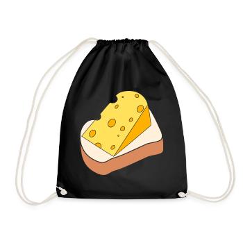 Barbados flag Barbadian bayan - Drawstring Bag - black - Front