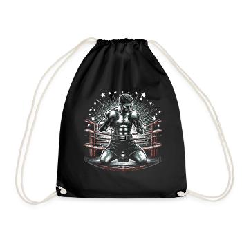 Boxeur - Sac de sport léger - noir - Devant