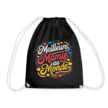 Meilleure mamie au monde - Sac de sport léger - noir - Devant