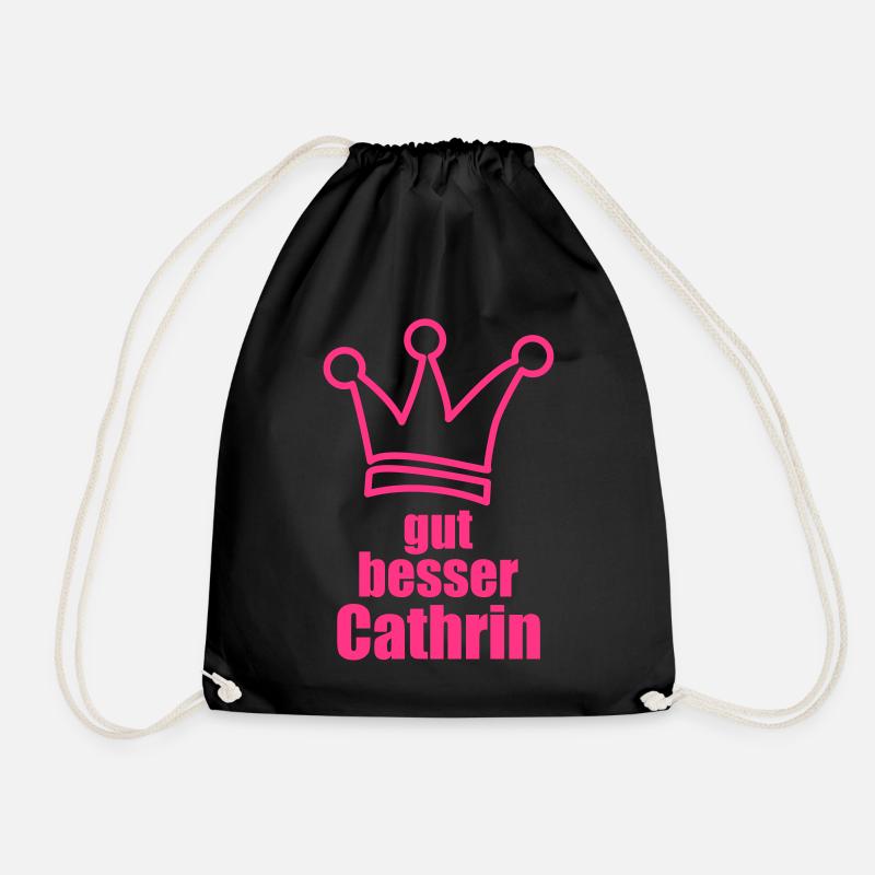 Cathrin - Turnbeutel - Schwarz
