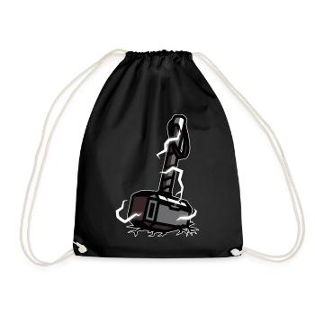 Le marteau de Thor Viking Le fils d’Odin Thor Vikings - Sac de sport léger - noir - Devant